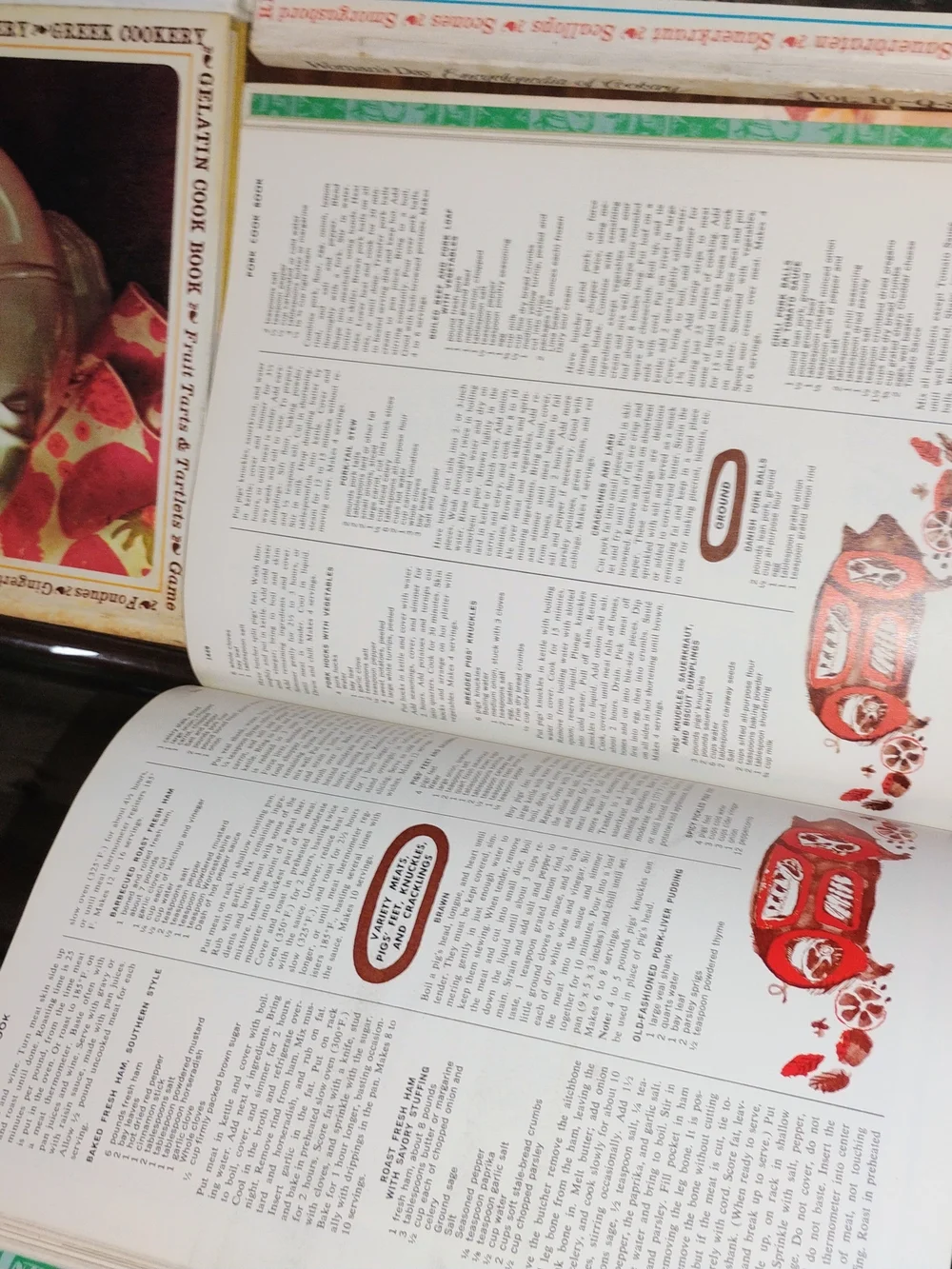 Vintage 1966 Woman's Day Encyclopedia of Cookery (Complete 12-Volume Set)